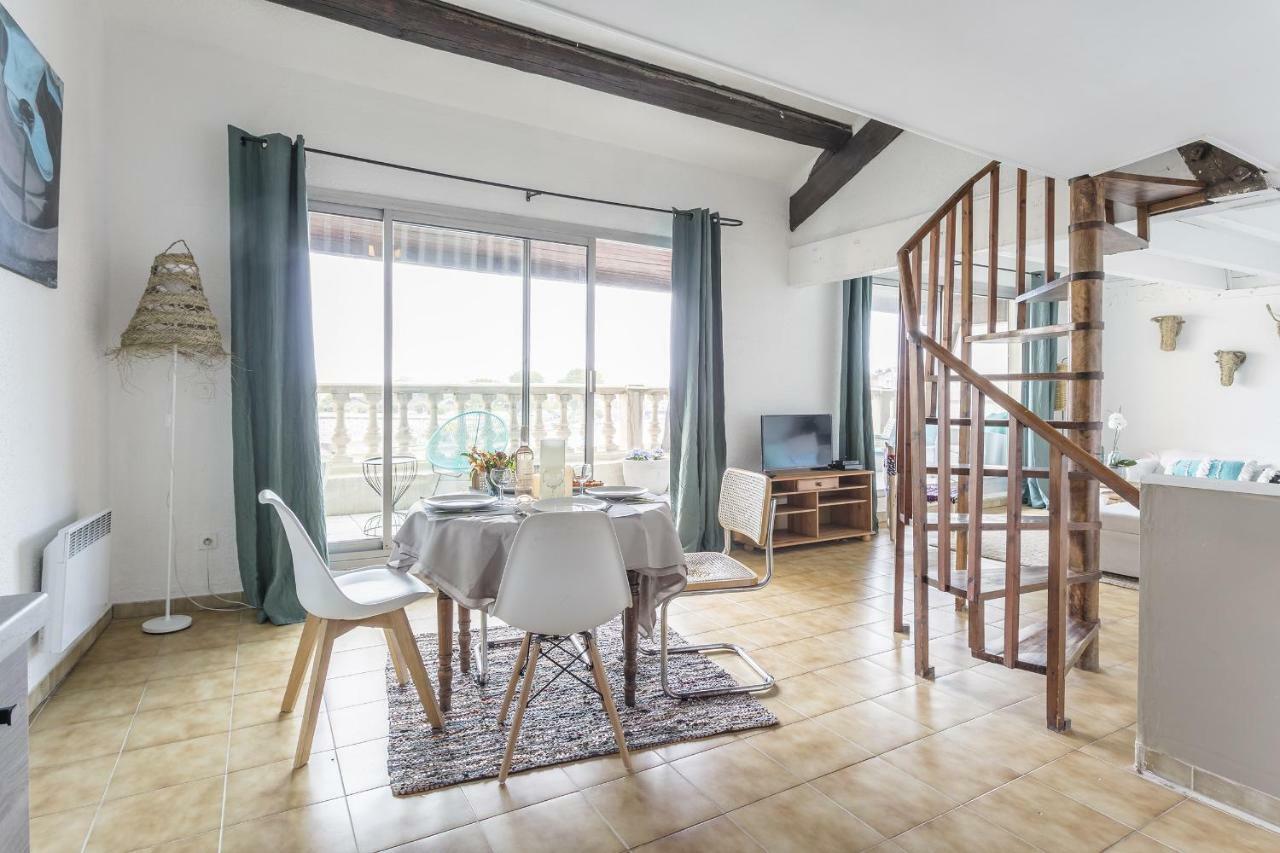 Апартаменты T3 Avec Terrasse Avec Vue Exceptionnelle Sur Les Quais De Сет Экстерьер фото